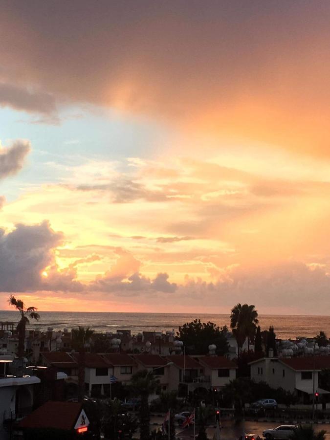 شقة Sunset Seaview Studio بافوس المظهر الخارجي الصورة