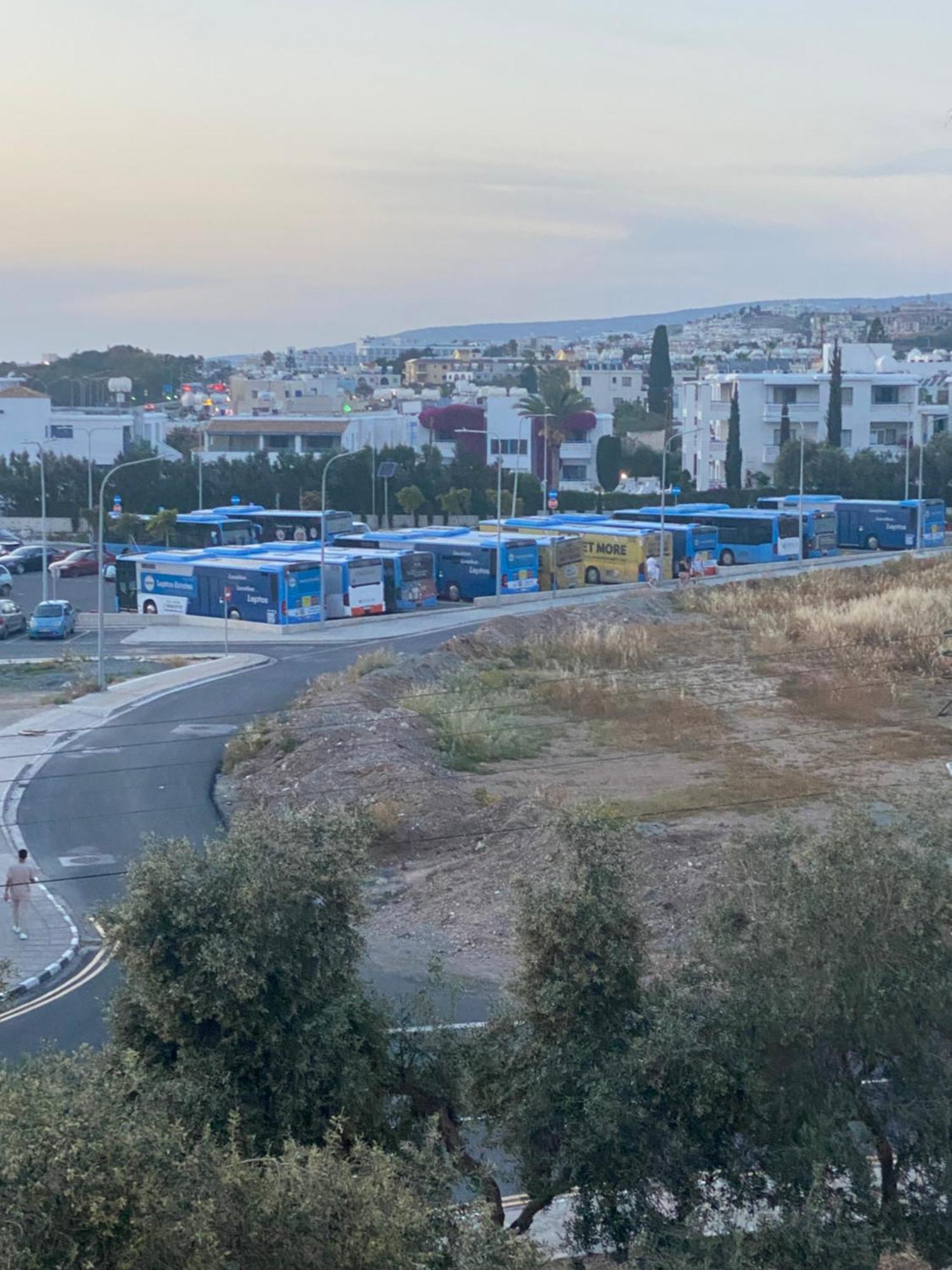 شقة Sunset Seaview Studio بافوس المظهر الخارجي الصورة